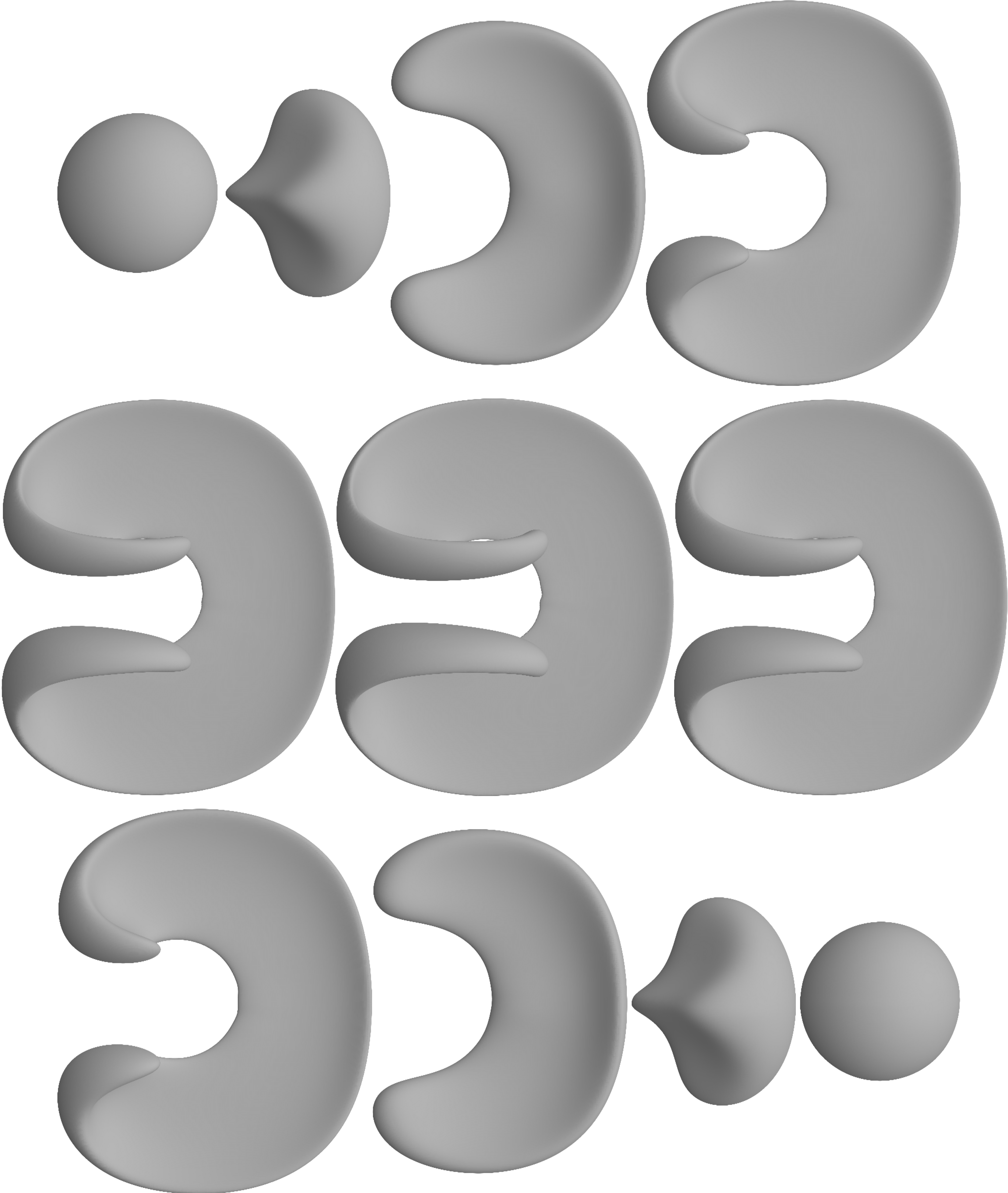 3D level-set function example